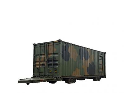 半挂车载方舱